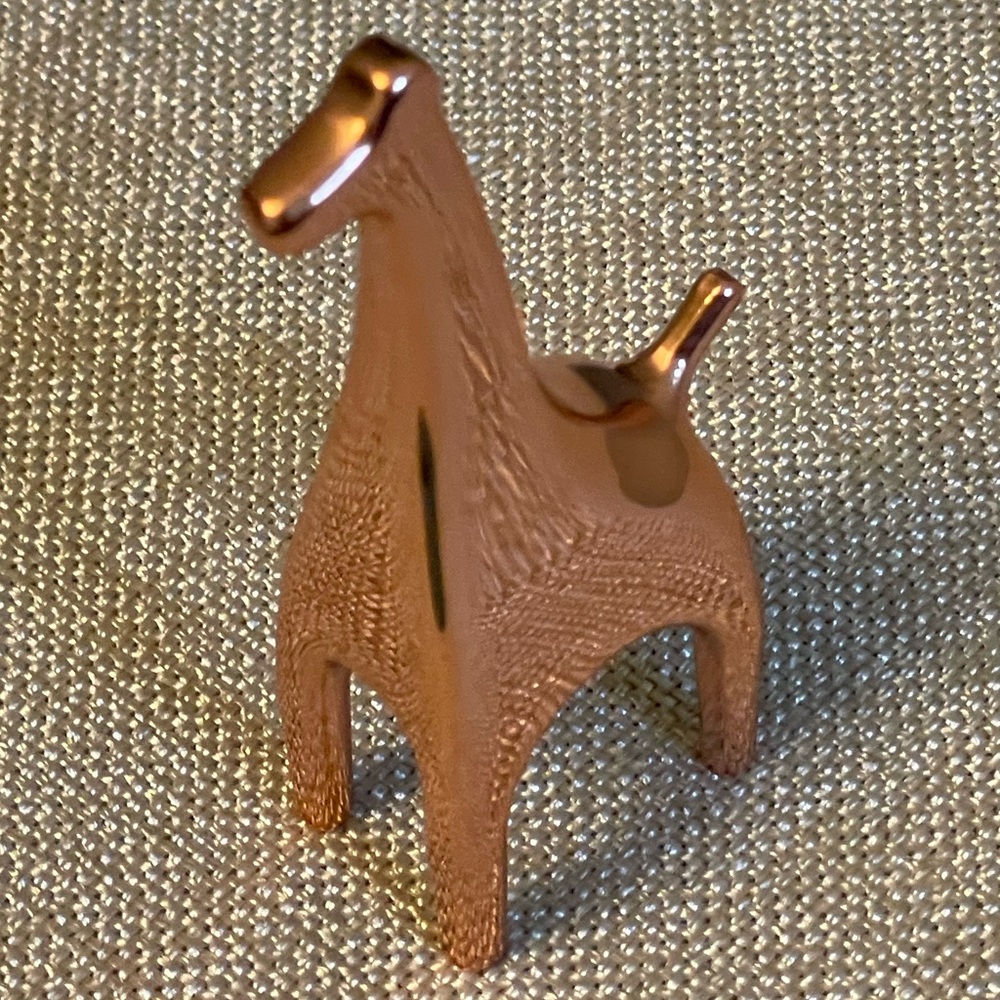 NWOT Umbra Rose Gold Giraffe Jewelry Holder - Picture 8 of 9